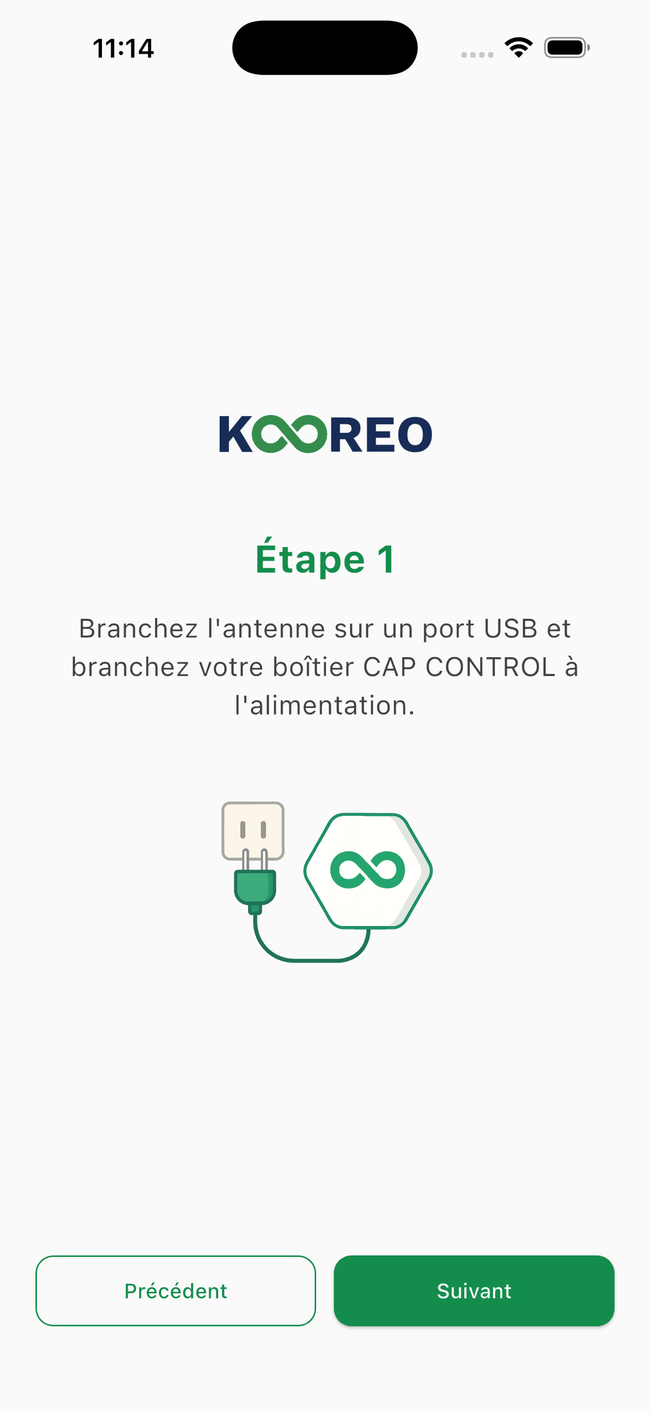 Etape 1 : brancher l alimentation
